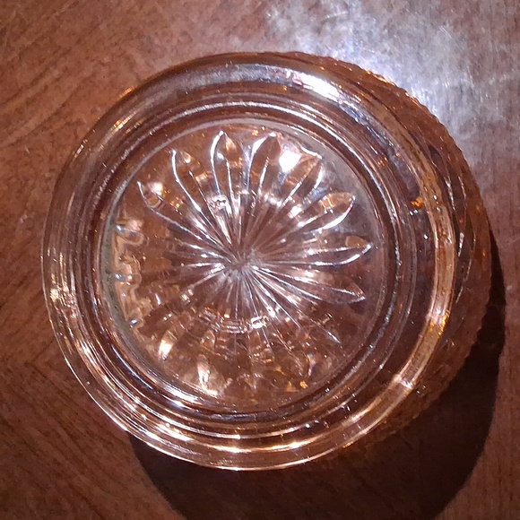 Vintage Pink Glass Bowl - Picture 4 of 4